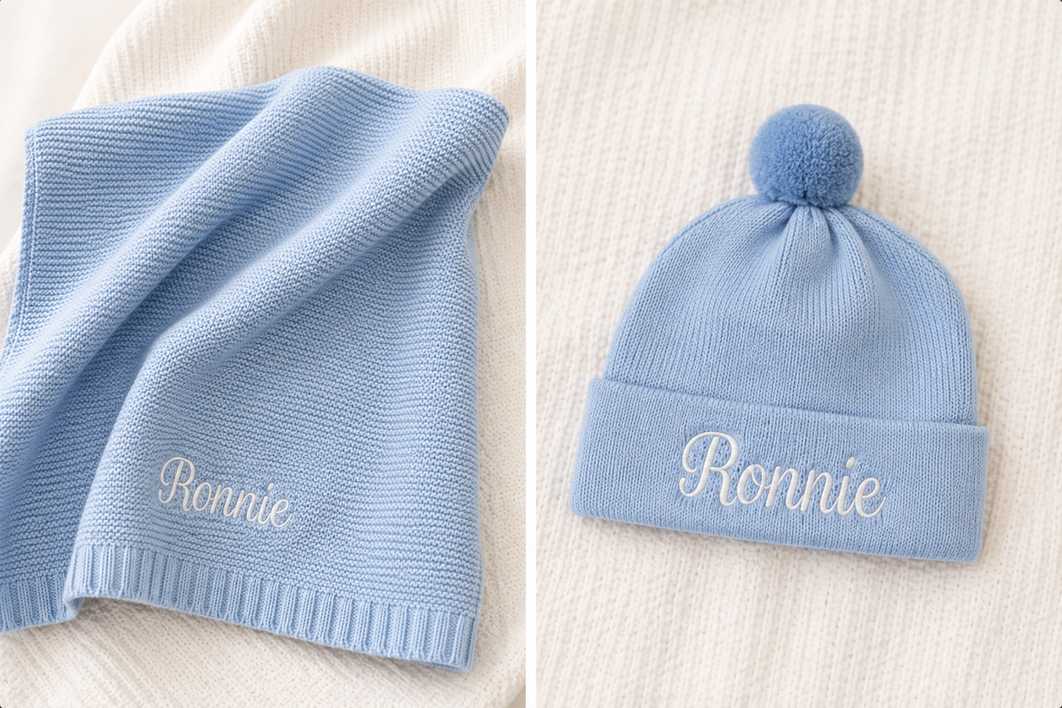 Set gorro y manta a juego