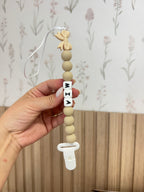 Girls Costum Pacifier Clip