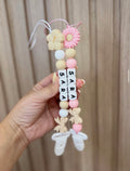 Girls Costum Pacifier Clip