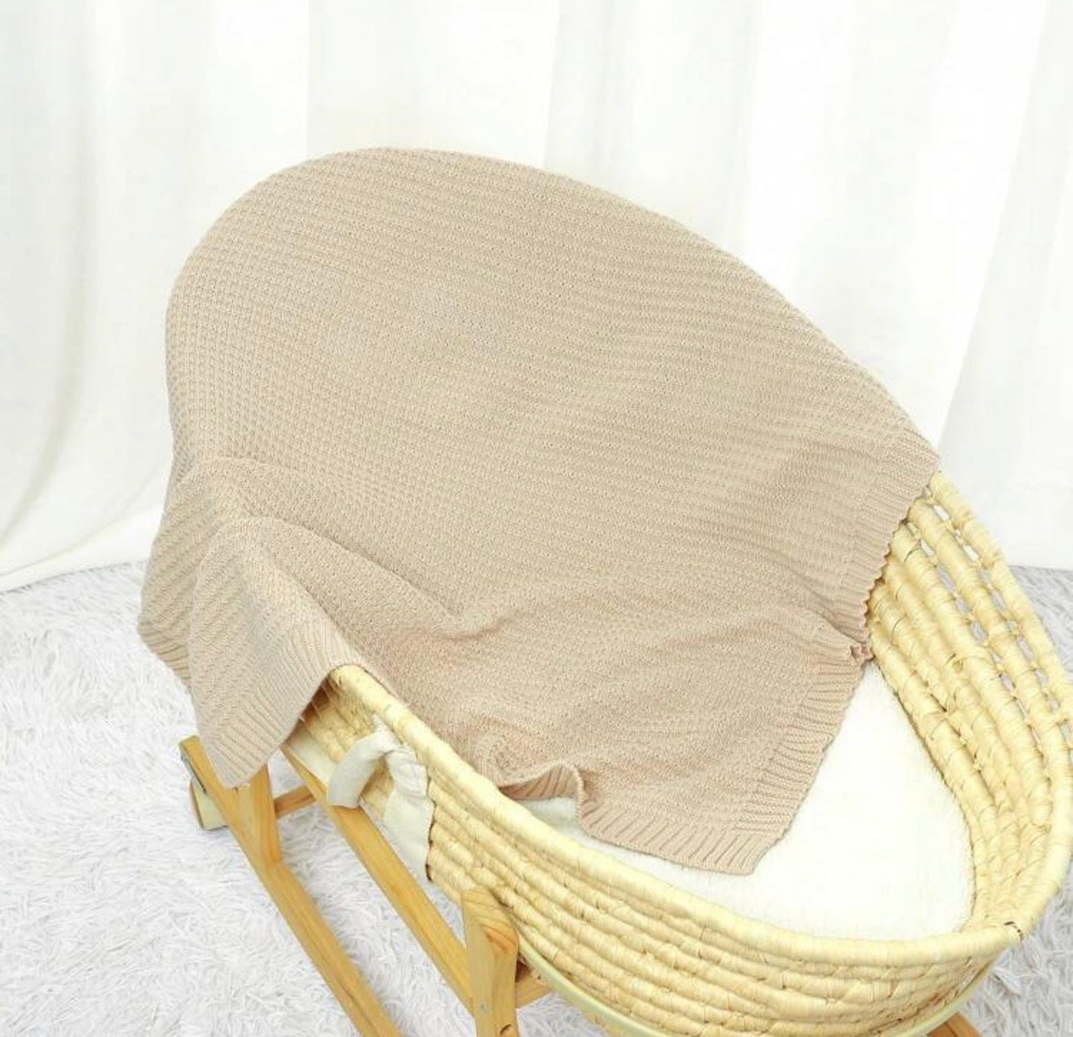 Manta de bebe de algodón