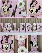 Letras Personalizadas Minnie Mouse