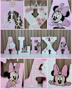 Letras Personalizadas Minnie Mouse