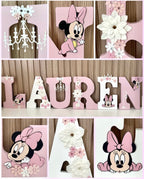 Letras Personalizadas Minnie Mouse